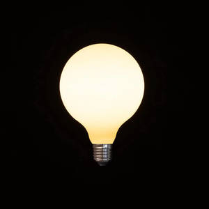 Products: 80mm Opal Dolly Light Bulb
