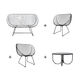 Bundle and save $350 – Orere Sofa, Coromandel Chairs & Rotoiti table – S&hellip;