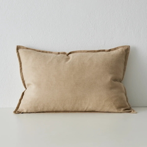 Products: Washed Linen Blend Cushion – Ecru