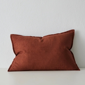 Products: Washed Linen Blend Cushion – Rosewood