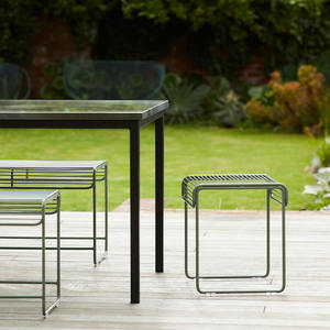 Products: Beaumont Stool – Stainless Steel