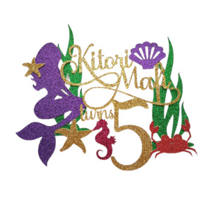 Novel Cake Toppers: Mermaid Cake Topper