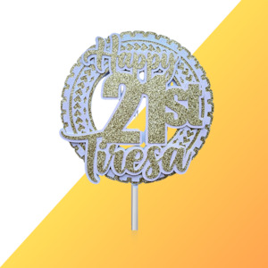 Cake Toppers: Polynesian Style Cake Topper#11