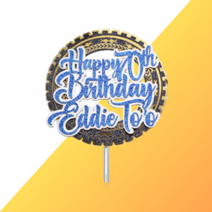 Cake Toppers: Polynesian Style Cake Topper#9