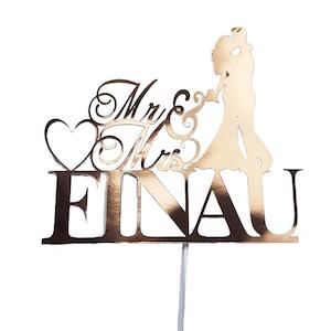 Wedding cake topper