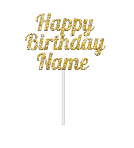 Customize Cake Topper