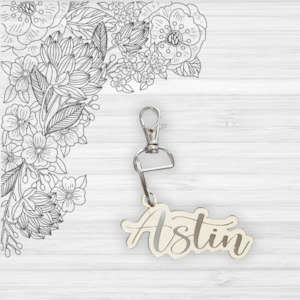 All Christmas Gift: Personalized Name Key Ring