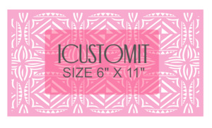 Polynesian Cake Stencil 1: Polynesian Cake Stencil #77