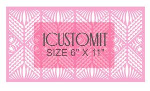 Polynesian Cake Stencil 1: Polynesian Cake Stencil #76