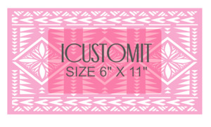 Polynesian Cake Stencil #73