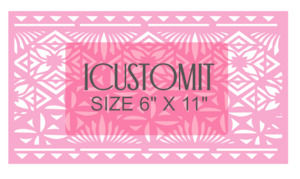 Polynesian Cake Stencil 1: Polynesian Cake Stencil #70