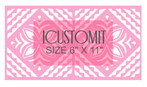 Polynesian Cake Stencil #67