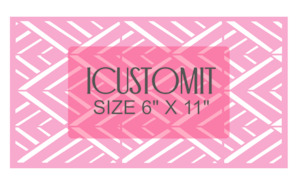 Polynesian Cake Stencil 1: Polynesian Cake Stencil #64