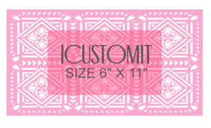 Polynesian Cake Stencil 1: Polynesian Cake Stencil #63