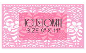 Polynesian Cake Stencil 1: Polynesian Cake Stencil #59