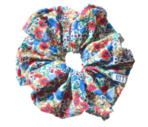 Floral Scrunchie 1: OVER SIZE Floral Scrunchie #1