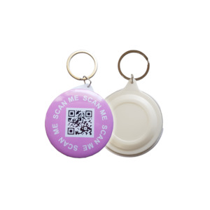 All Key Rings: Personalized Button Keychain