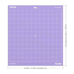 NICAPA Purple Strong Grip Cutting Mat 12"X12"