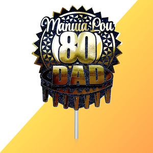 Cake Toppers: Polynesian Style Cake Topper#13