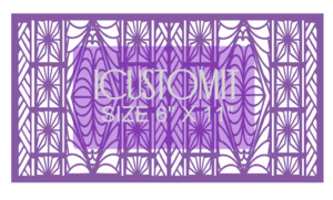 Polynesian Cake Stencil #82