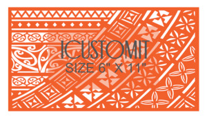 Maori/Tongan Cake Stencil