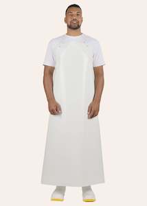 Genlon White Apron MOQ=5 [LAPETWT]