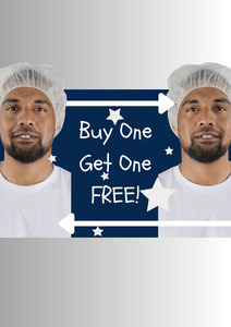 Matariki Specials One Get One Free: 1000 Disposable Hats | Bouffant Style [AR-200JD]