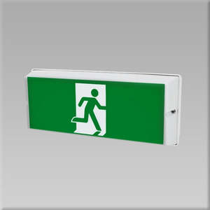 Pierlite Lighting Brand Pie: Weatherlux Exit Luminaire LED IP65