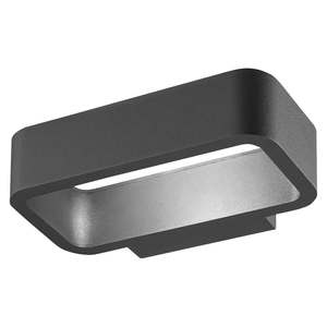 Prolux Brand Plx: Wallwasher LED Oblong 7W Graphite IP54