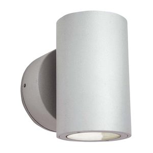 Prolux Brand Plx: Wall Light Up/Down LED 6W 3k 240V Silver Grey