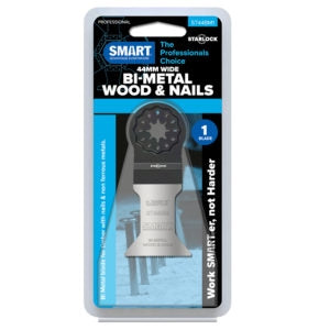 Powerpac Group Brand Ppg: Smart Starlock Multitool Pro Blade 44mm Bi-Metal Wood & Nail