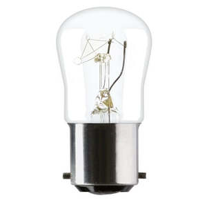 Incandescent 36: Tungsram Lamp Pilot GLS 15W B22 BC Clear