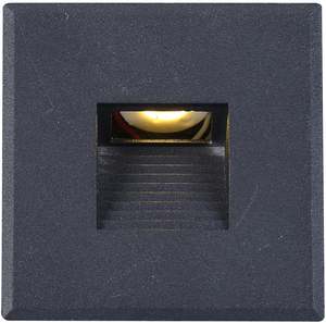 Waitomo Steplight 3W 50Hz 3CCT Square Tier Black IP44