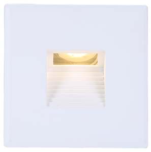 Waitomo Steplight 3W 50Hz 3CCT Square Tier White IP44