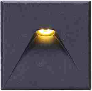 Waitomo Steplight 3W 50Hz 3CCT Square Black IP44