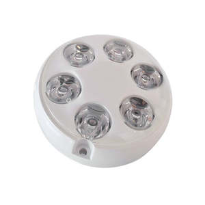 Led Other 215: Underwater Light Round Cool White 6W LED 12V White IP68