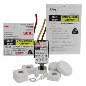 Lighting Dimmer Access Control Gear 49: Universal Dimmer Multiway 500VA