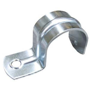 Conduit Cable Support Systems 4: Half Saddle 50mm Galv (Pkt 20)