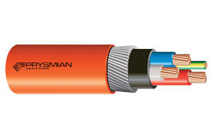 Cable 70mm 4c + Earth XLPE SWA Orange