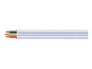Rigid Standard Cable Wire 65: Cable 4mm 2c + Earth Flat TPS White (500m Drum)