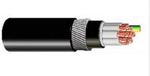 Cable 2.5mm 4c + Earth SWA 0.6/1Kv Multicore Black
