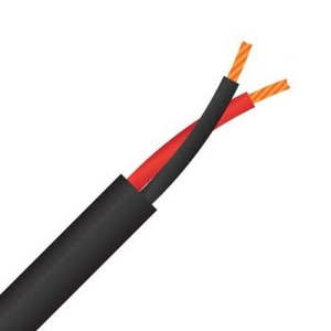 Speaker Cable 1.3mm 2c OFC Black 250m Box