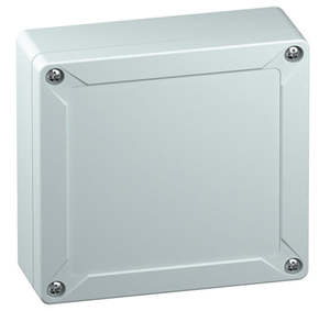 Enclosures 79: Enclosure TG Polycarb 124 x 122 x 55mm PC 1212-6-O