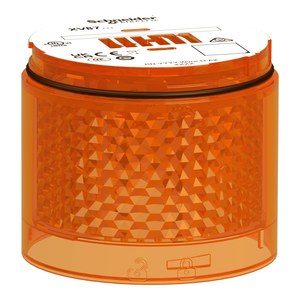 Control Gear Monitoring Signalling Devices 7: Tower Light Module Steady LED Orange 24V AC/DC