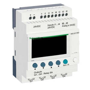 Control Equipment 9: Zelio SR2 Smart Relay 24VDC 8in 4x Relay Output Clock