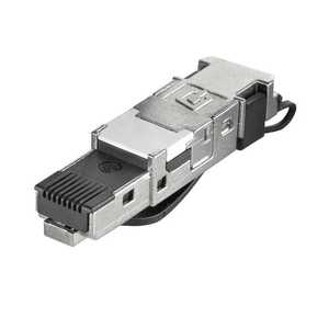 IE-PS-RJ45-FH-BK Field Installation Plug RJ45 Cat6a