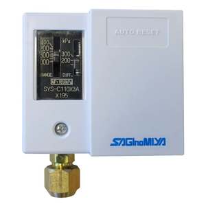Mechanical Values 104: Pressure Switch SYS-C110X3A Auto 100-1000kPa 100-300 Diff
