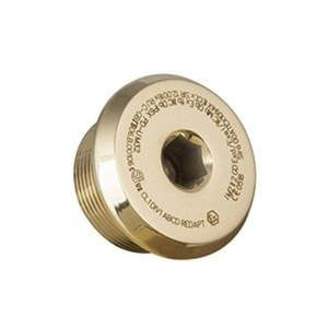 Hazardous Area Ex 113: Stop Plug Nickel Brass M32 EXD