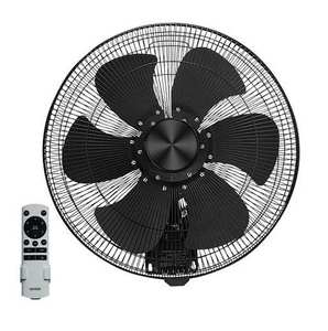 Residential 128: Wall DC Fan 450mm Oscillating Black