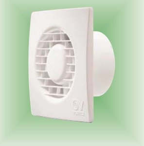 Punto 11222 Fan Wall Mount 100mm with Auto Shutter